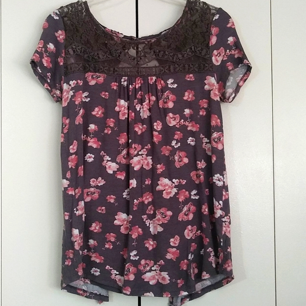 Womens floral blouse
